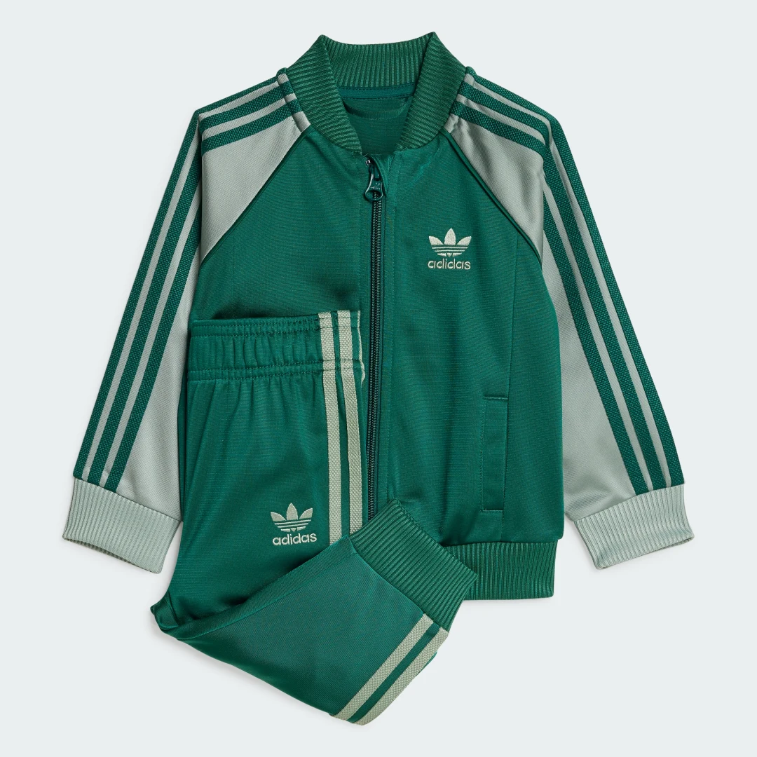 Detalle de Chándal SST Adicolor (Bebé) de Adidas en verde