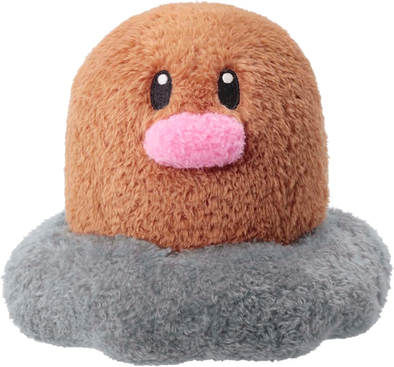 Detalle de セキグチ 672295 ポケットモンスター もこもこぷち ディグダ ぬいぐるみ H15×W18×D18cm