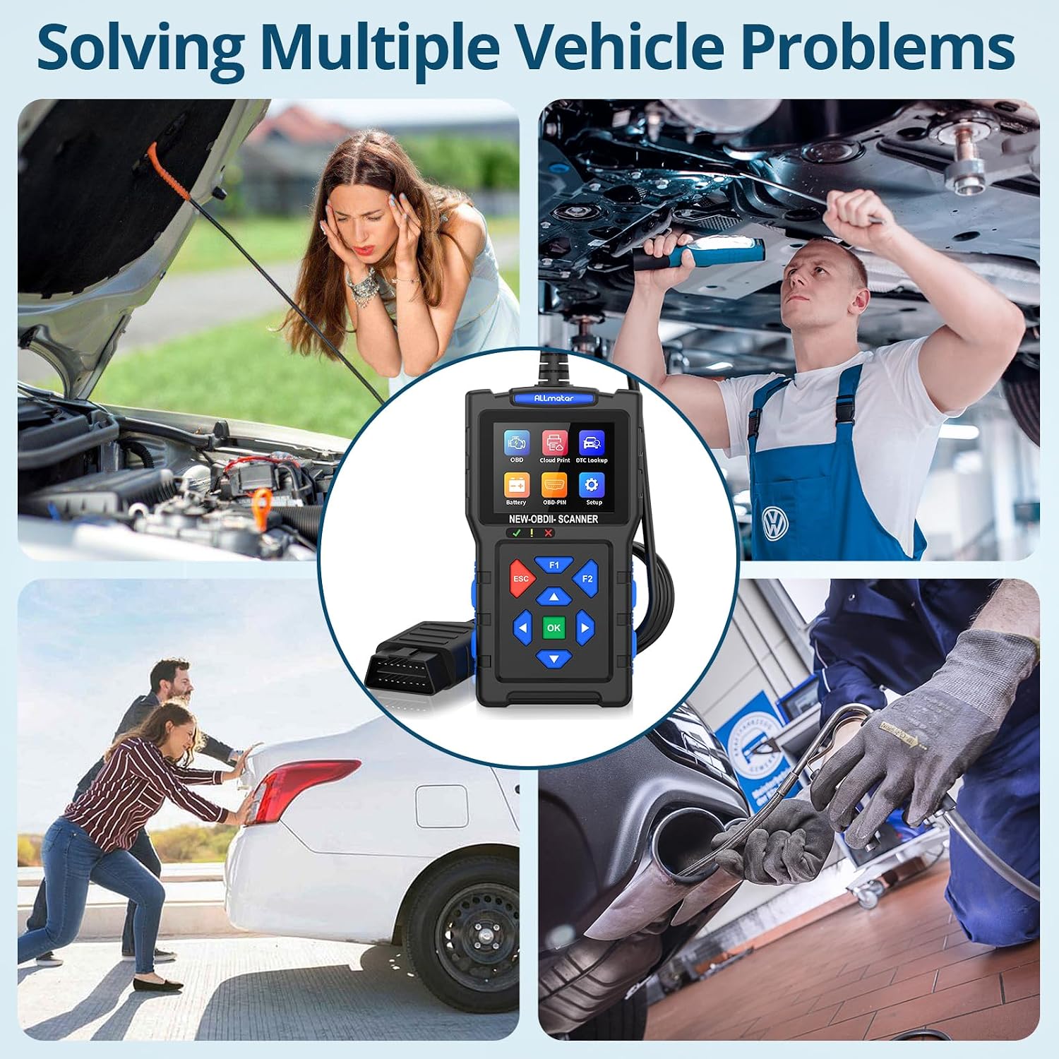 Thumbnail 6 de ALLmeter OBD2 Scanner 2.8" Colour Screen