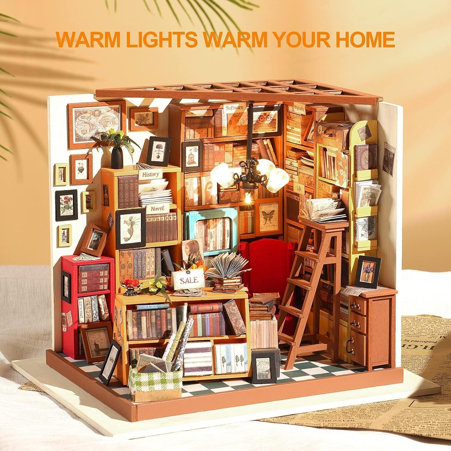 Thumbnail 1 de ROWOOD Kit fai da te per casa delle bambole in miniatura in legno