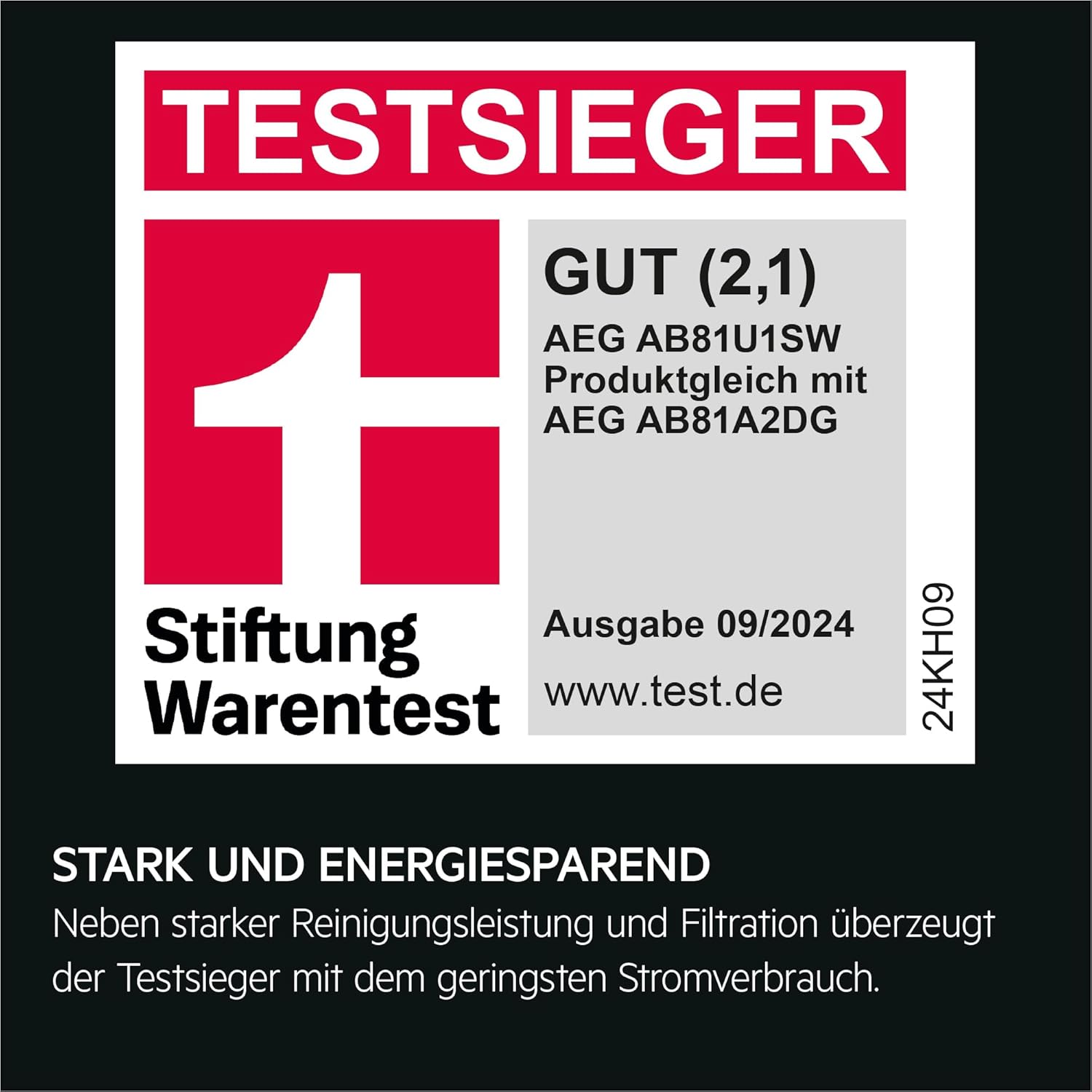 Thumbnail 2 de AEG AB81U1SW Staubsauger 12 m 🧹
