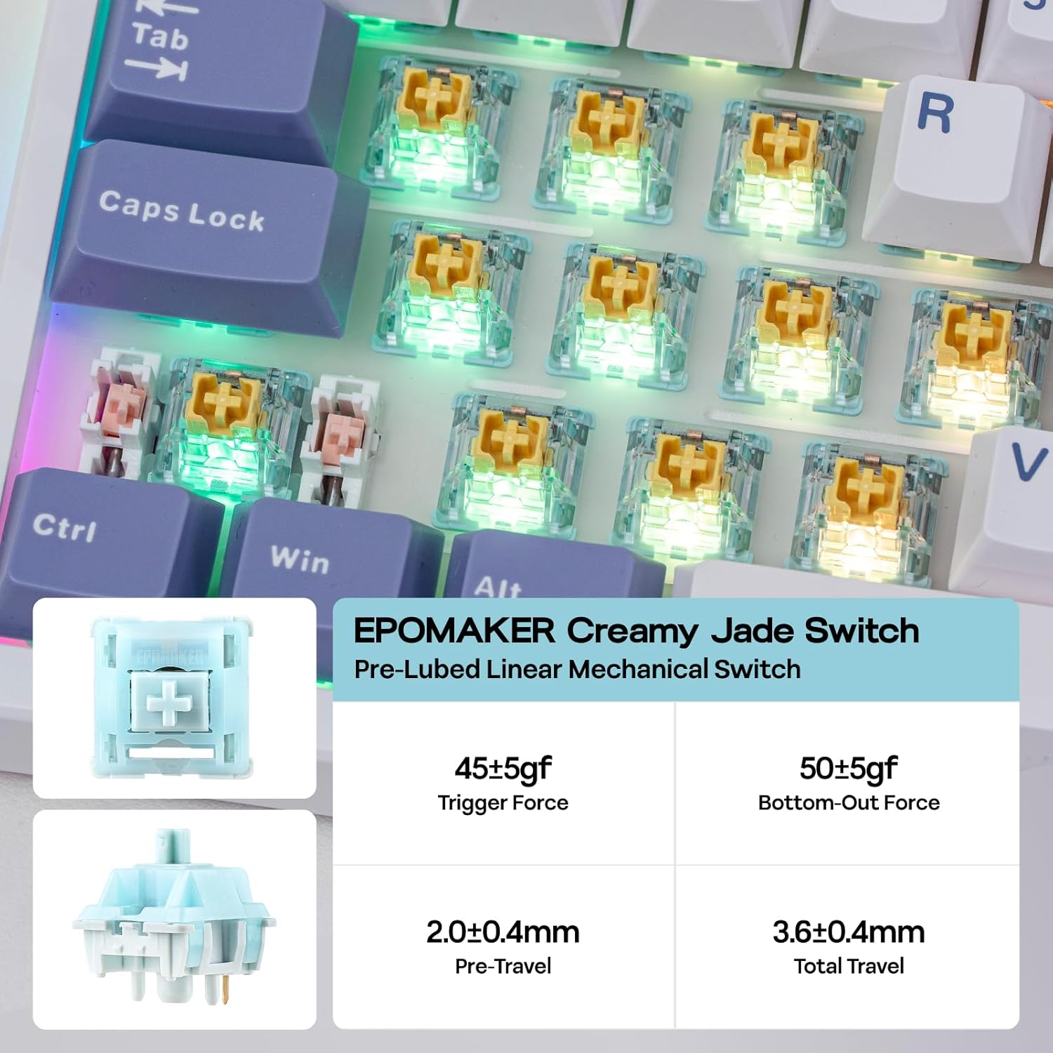Thumbnail 5 de EPOMAKER TH108 PRO 10000mAh Wireless Keyboard