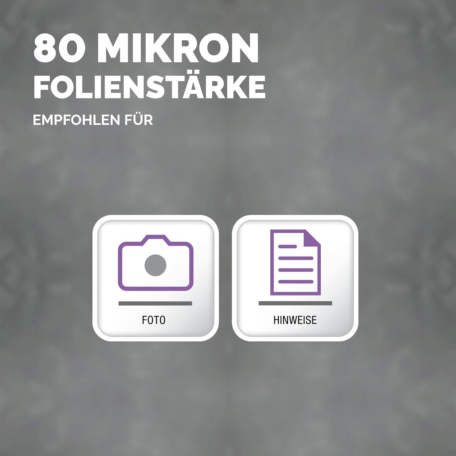 Thumbnail 2 de Fellowes Laminierfolien A4, 80 Mikron (2 x 80 μm), glänzend – Value Pack 250 Stück