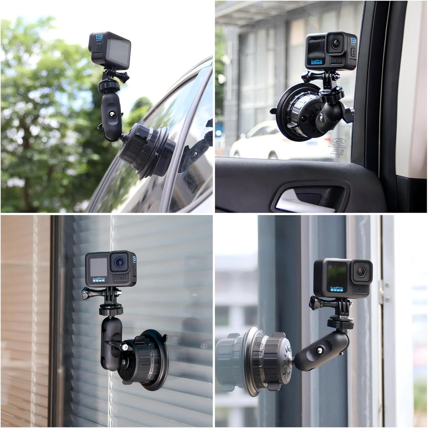 Detalle 2 de HSU Suction Cup Mount for Action Camera