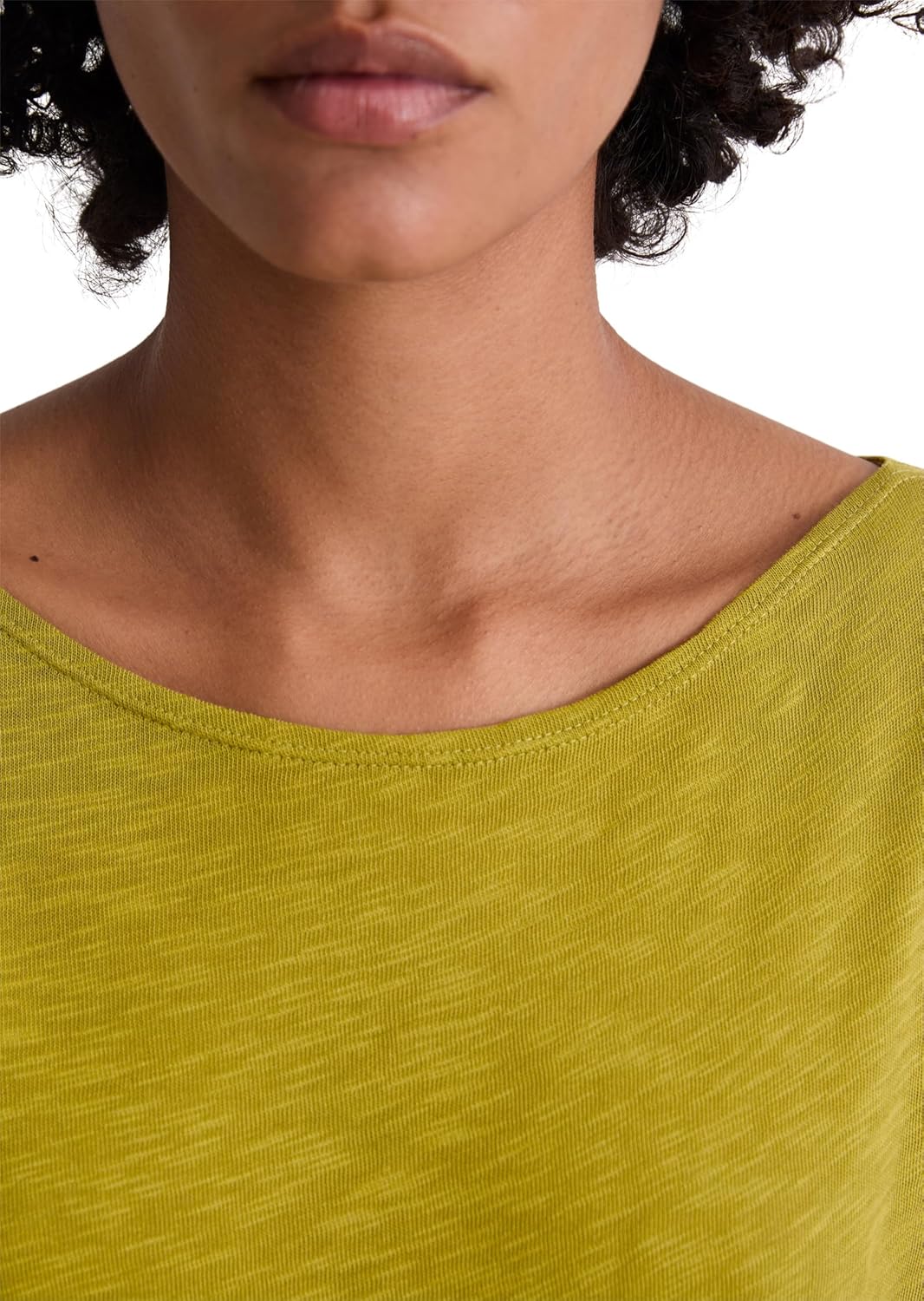 Thumbnail 3 de Marc O’Polo Damen Langarmshirt aus Bio-Baumwolle mit Logo – Lounge Longsleeve aus der Mix & Match-Reihe