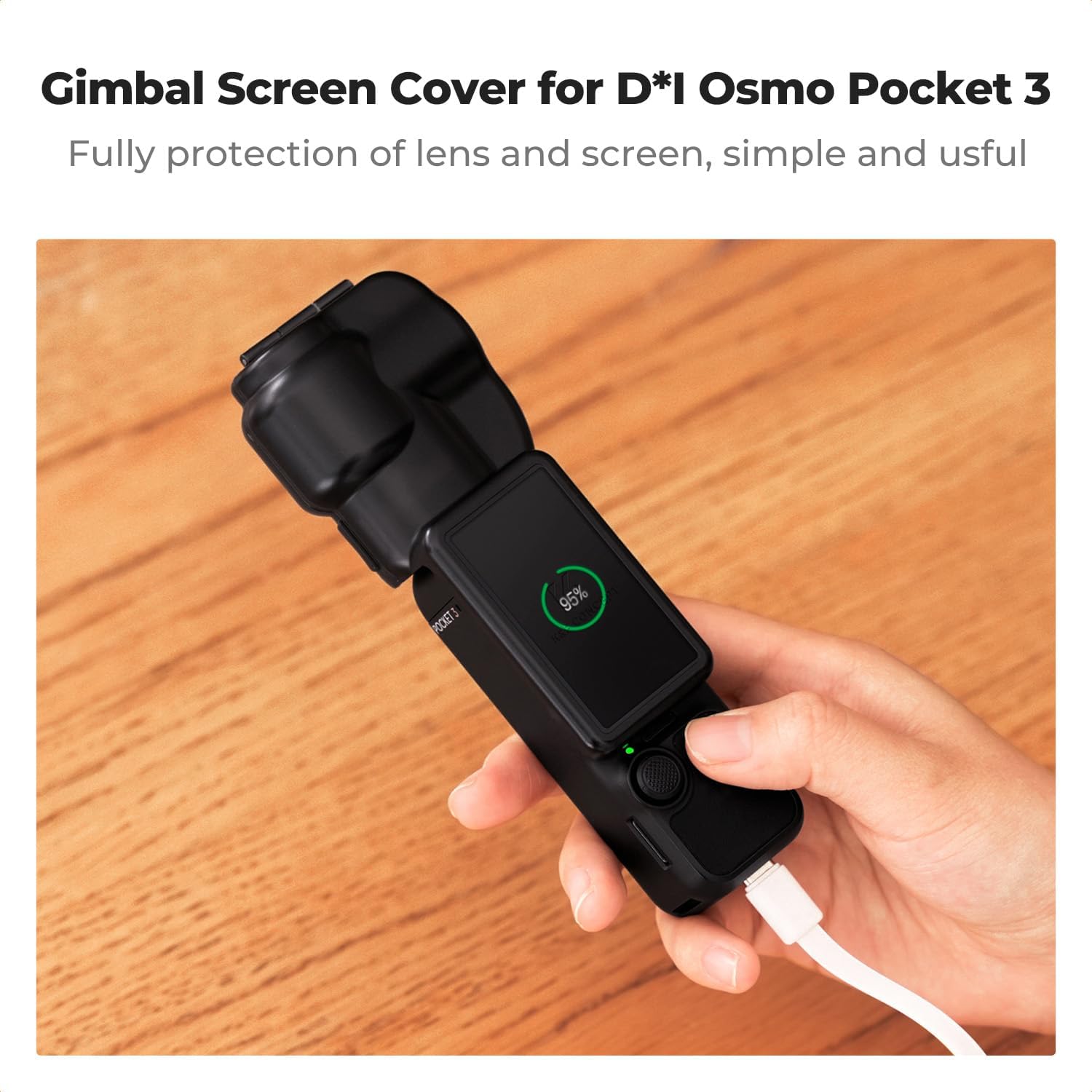 Thumbnail 1 de K&F CONCEPT Schutzhülle für DJI Osmo Pocket 3 – Gimbal-, Objektiv- und Displayschutz aus Kunststoff