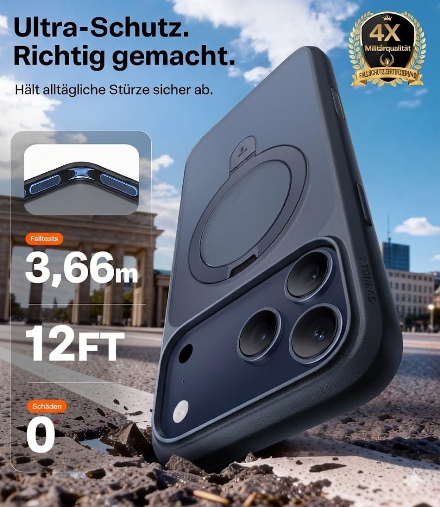 Detalle 2 de TORRAS Ostand Q1 für iPhone 17 Pro Max
