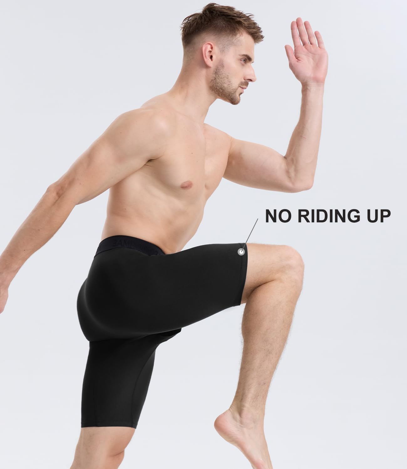 Detalle 2 de Bamboo Cool Men's Long-Leg Boxer Briefs, Bamboo Viscose