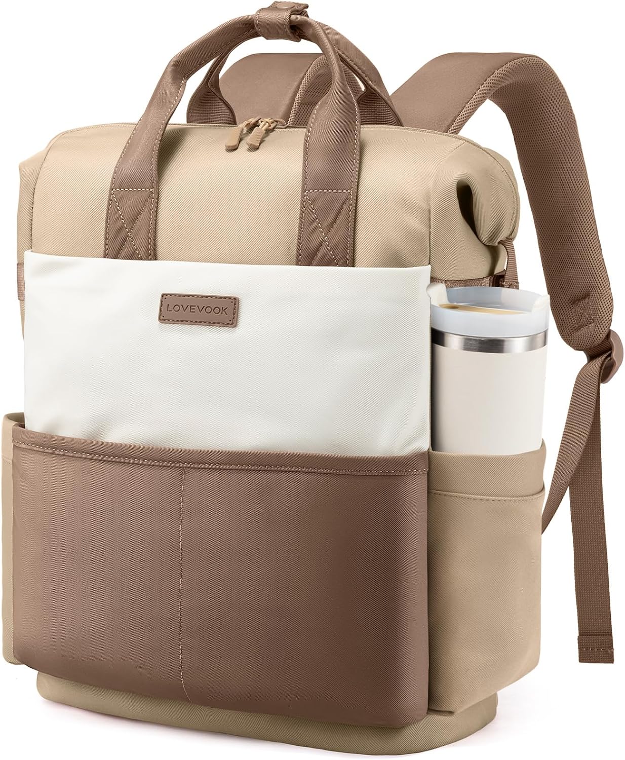 Detalle de LOVEVOOK Rucksack für Laptop 15,6 Zoll