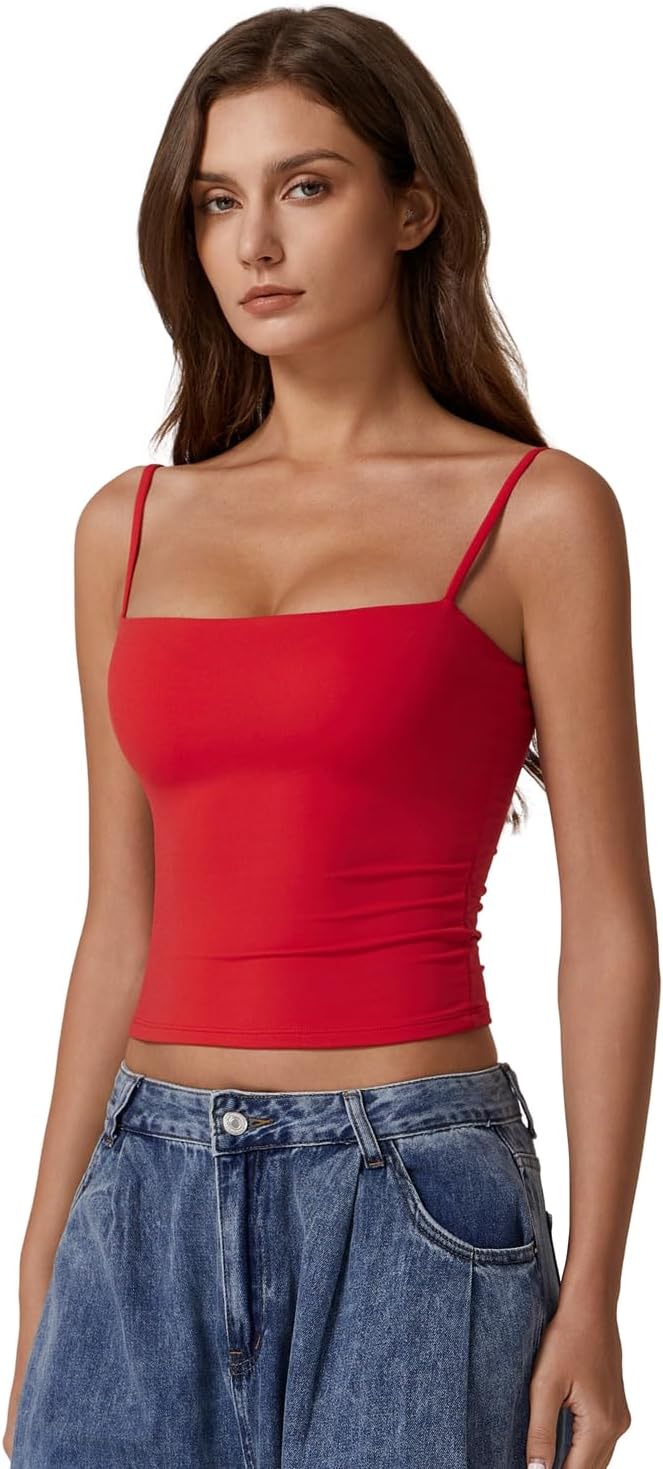 Detalle de QINSEN Double Lined Tank Top 75% Nylon