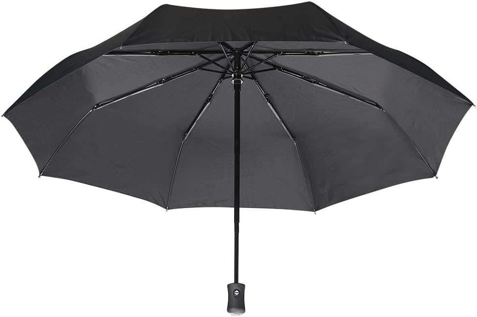 Thumbnail 5 de Loiina Regenschirm Taschenschirm Windproof mit Auf-Zu-Automatik und UV-Schutz (8 Edelstahlspeichen, 3-teilig)