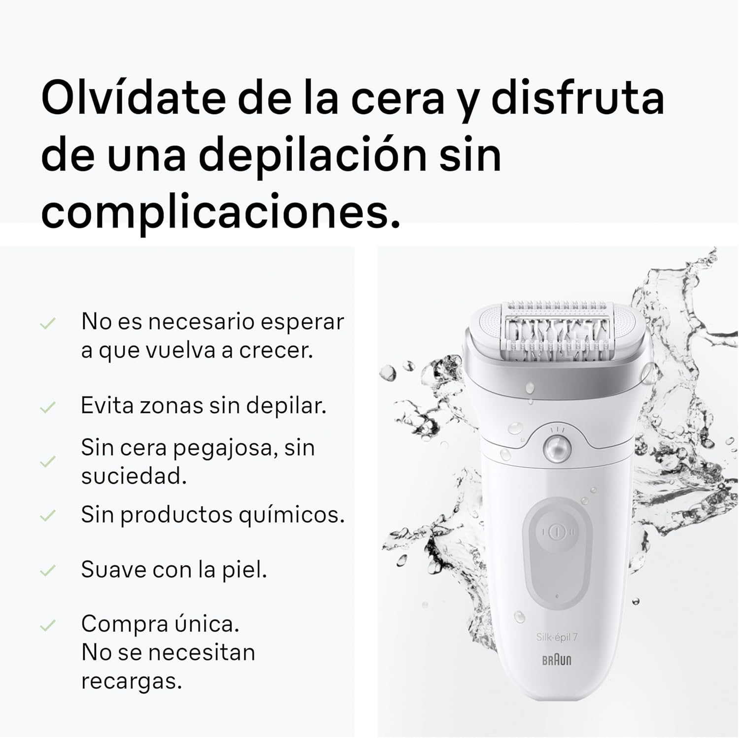 Thumbnail 4 de Braun Silk·épil 7 7-011 depiladora eléctrica