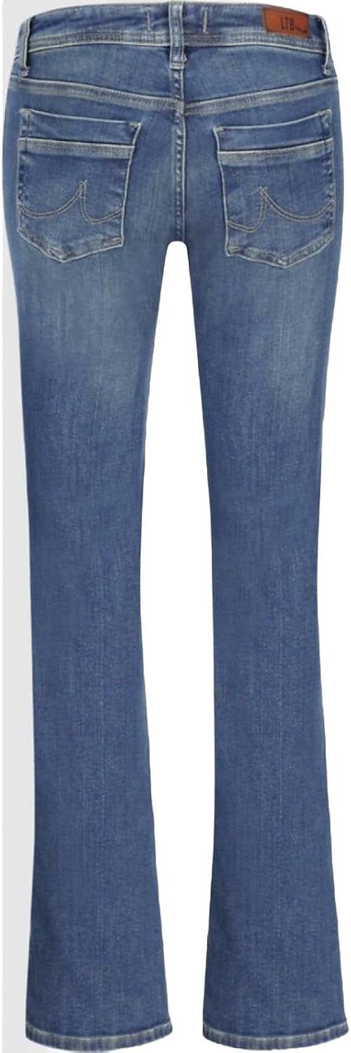 Detalle de LTB Valerie Mandy Wash Jeans – Bootcut Damenjeans mit niedriger Taille