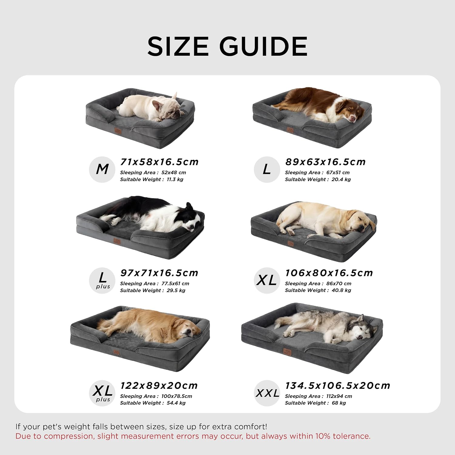 Detalle 2 de Bedsure Extra Large Dog Sofa Bed