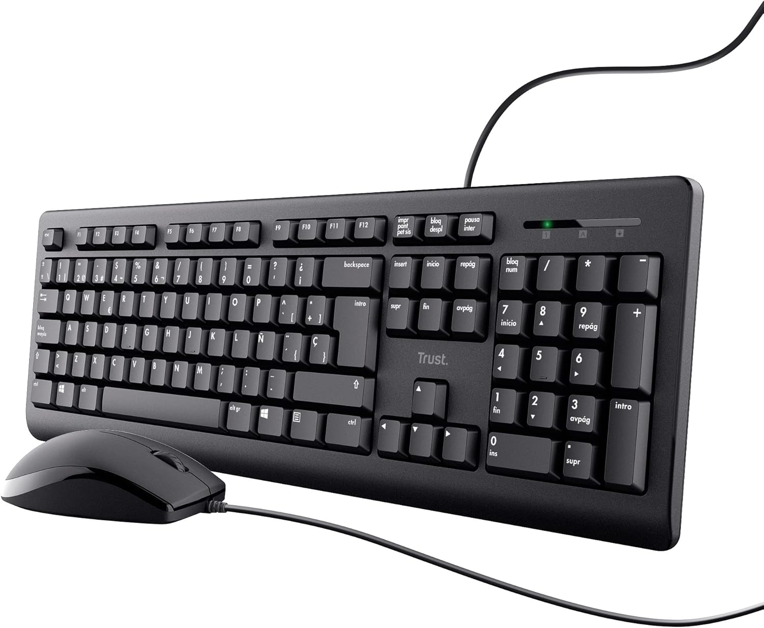 Detalle de Trust Taro Pack Teclado y Ratón USB