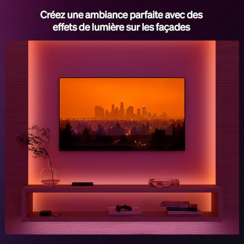 Detalle de Philips Hue Bande LED Flux UltraBright 5 m – Éclairage connecté 2000 lm