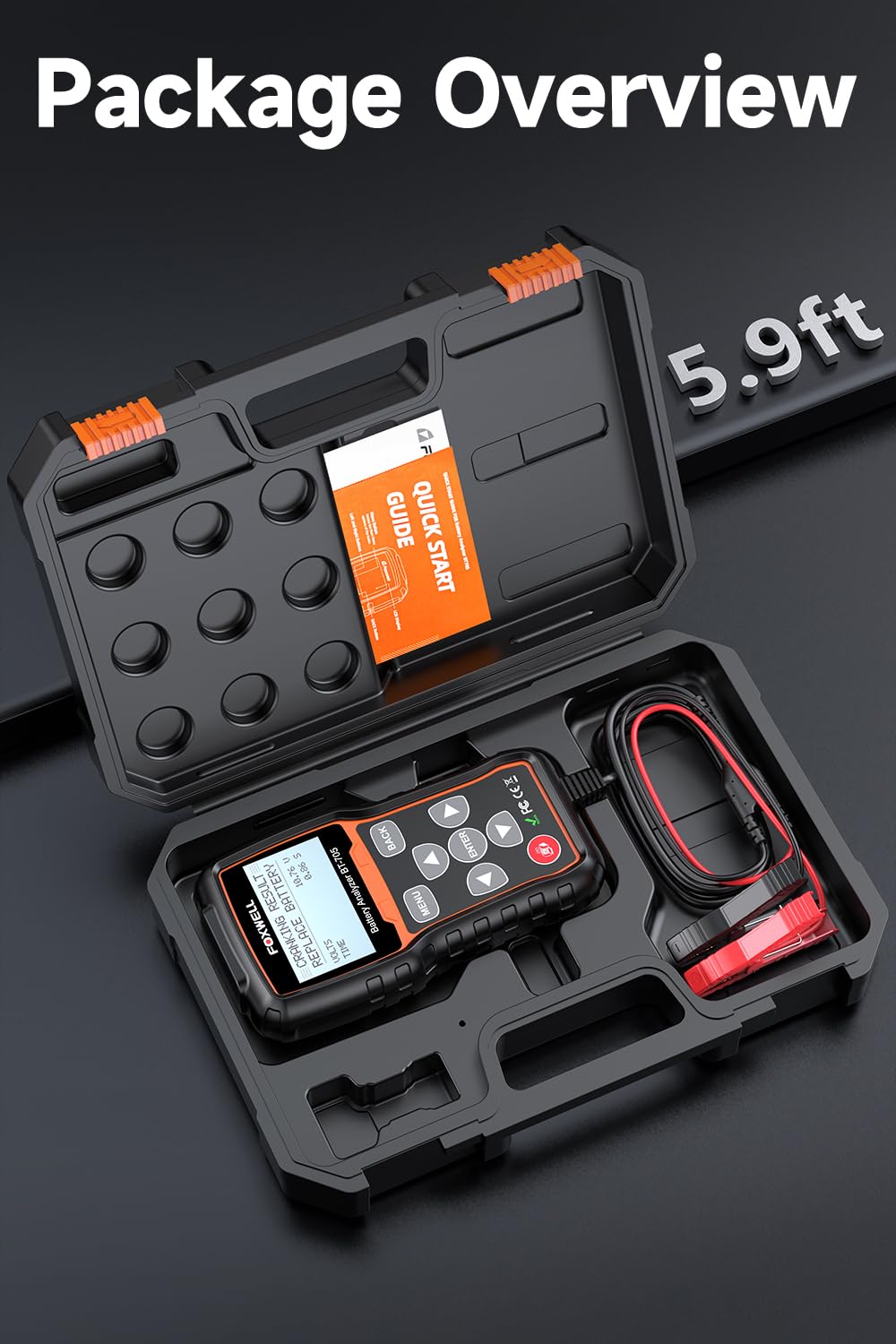 Thumbnail 5 de FOXWELL BT705 12V/24V Battery Tester 100–2000CCA
