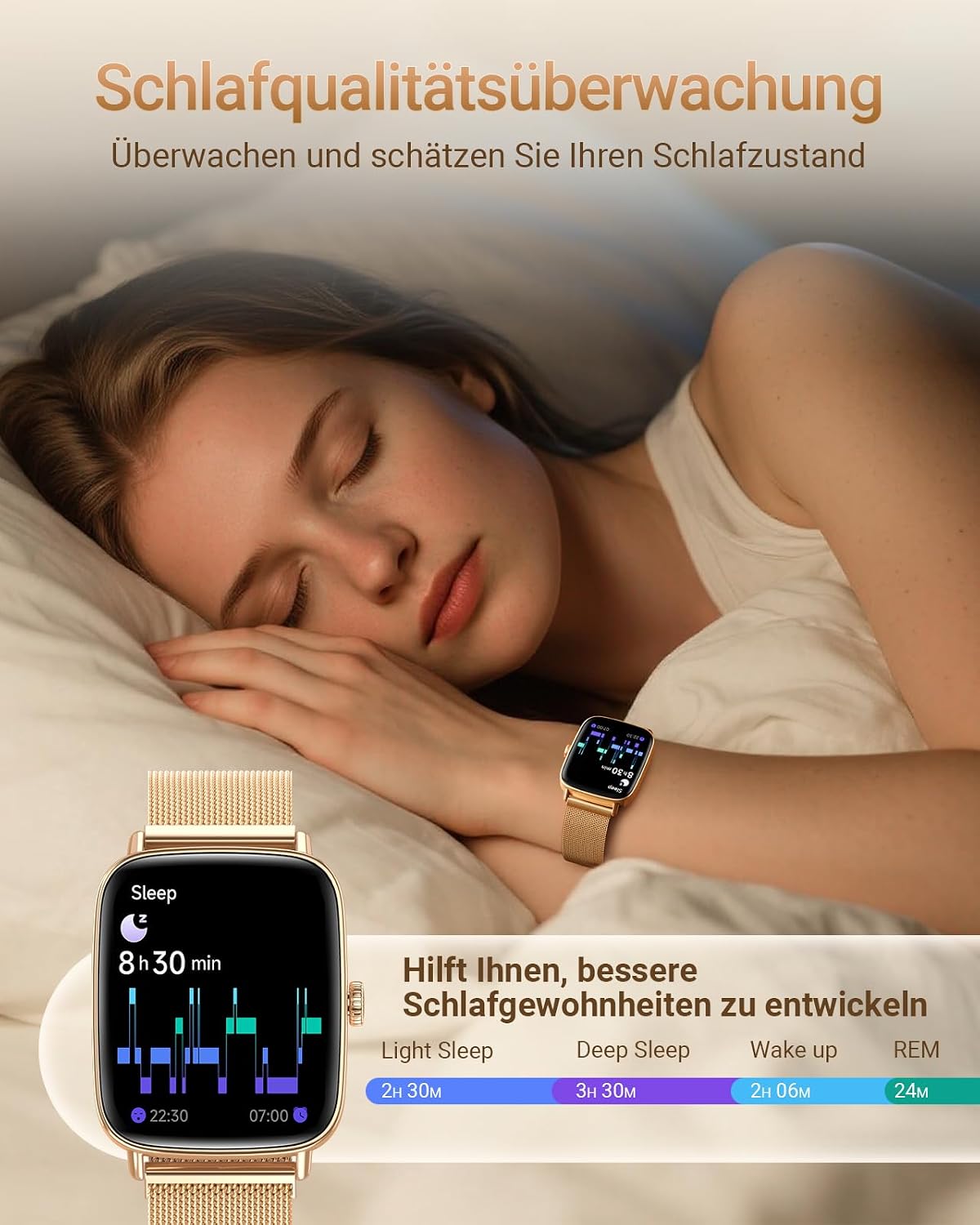 Detalle 2 de Samsung Galaxy Smartwatch mit Telefonfunktion 1,85" Fitnessuhr