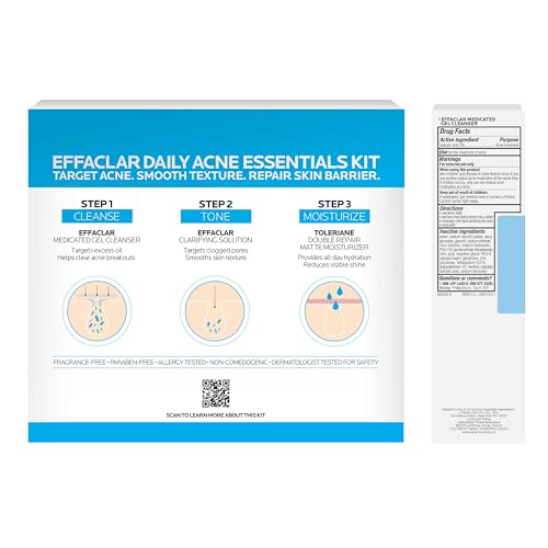 Thumbnail 11 de La Roche-Posay Effaclar Daily Acne Kit: Cleanser, Toner & Matte Moisturizer