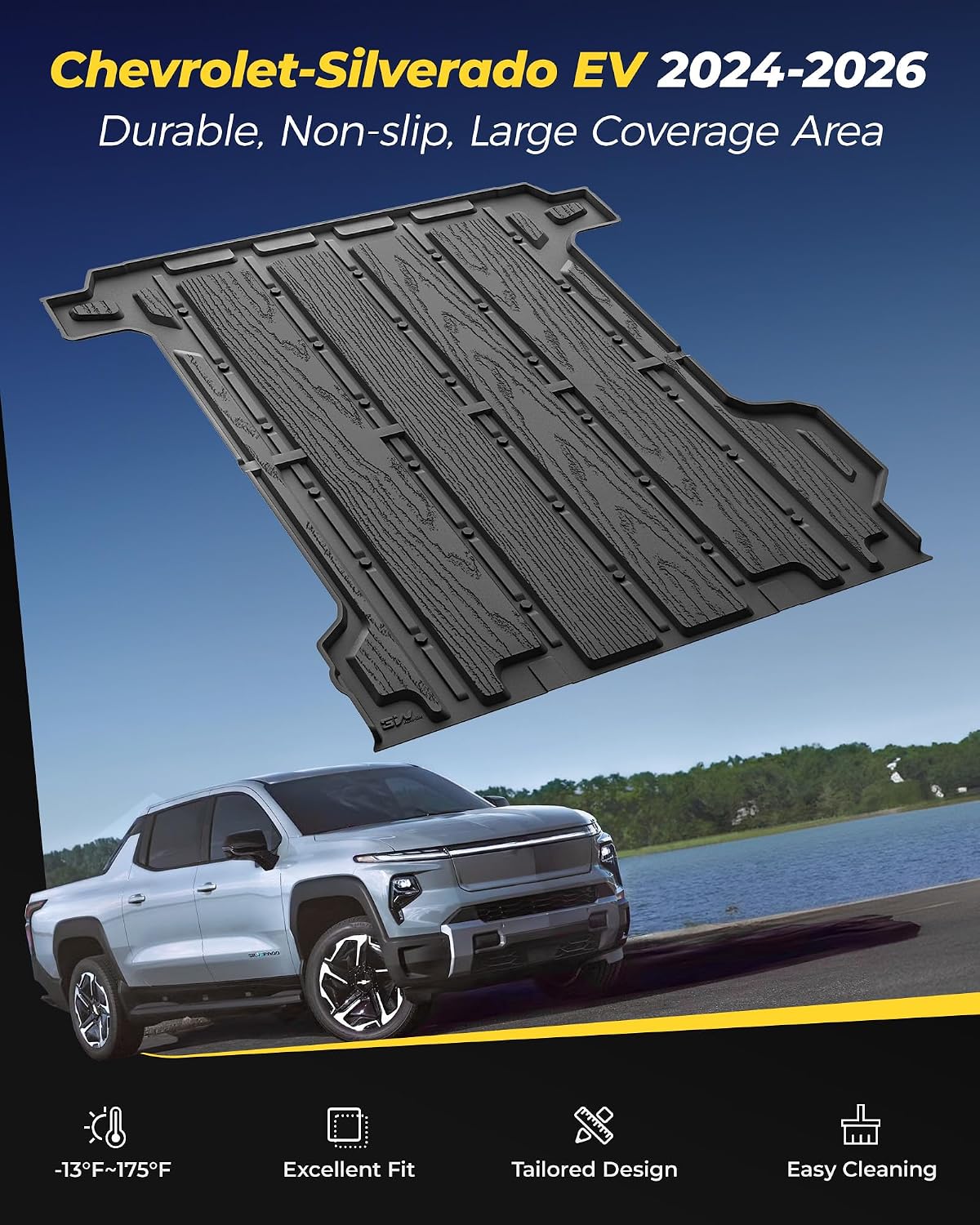 Detalle 2 de 3W Front Trunk Mat for Silverado EV 2024