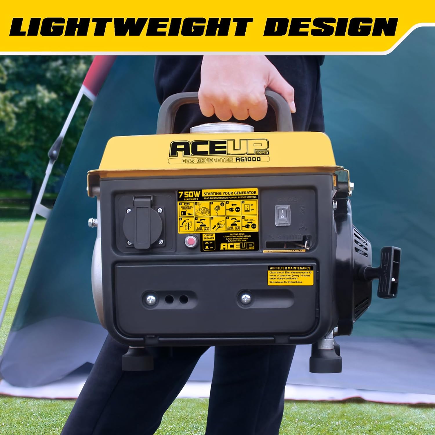Thumbnail 2 de Aceup Energy 750W portable generator ⛽
