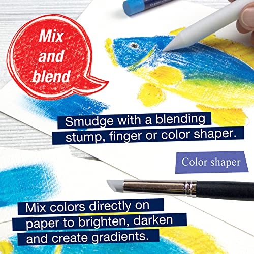 Detalle de FABER-CASTELL Astuccio 24 Pastelli Oil Pastels