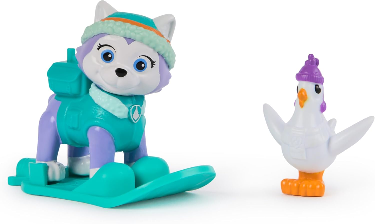 Thumbnail 5 de Paw Patrol Everest Deluxe Snowmobile con lanciamissili, snowboard e action figure – set per bambini 3+
