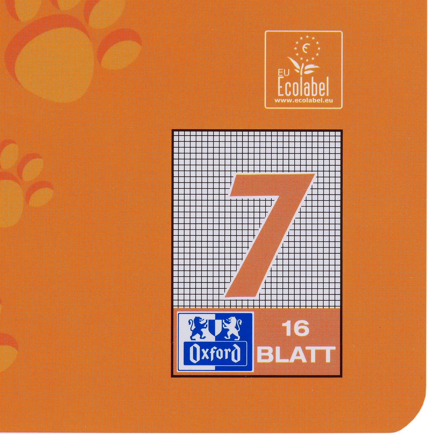 Detalle 2 de Oxford Schulheft A5, 16 Blatt, Lineatur 7, kariert – 15er Pack