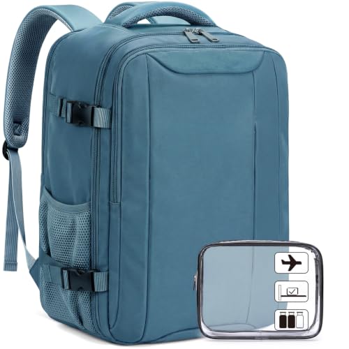 Detalle de Xkdoai for Ryanair Cabin Bag 40x30x20 Backpack with TSA Approved Clear Bag
