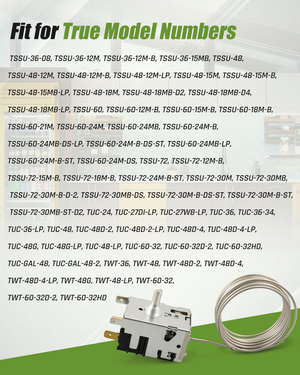 Thumbnail 4 de Nahntaipy 800366 Temperature Control for True Equipment, Replaces 077B6806 and 077B7172