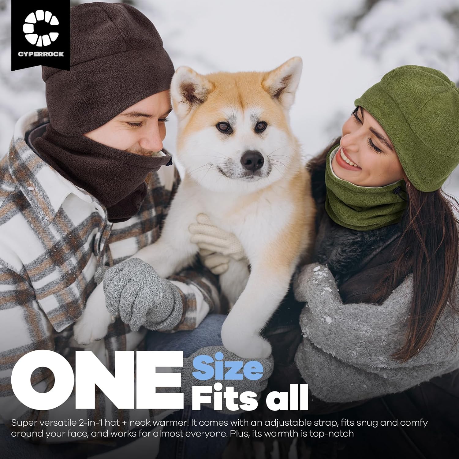 Thumbnail 4 de CYPERROCK Winter Beanie Hat Scarf Set 2-piece