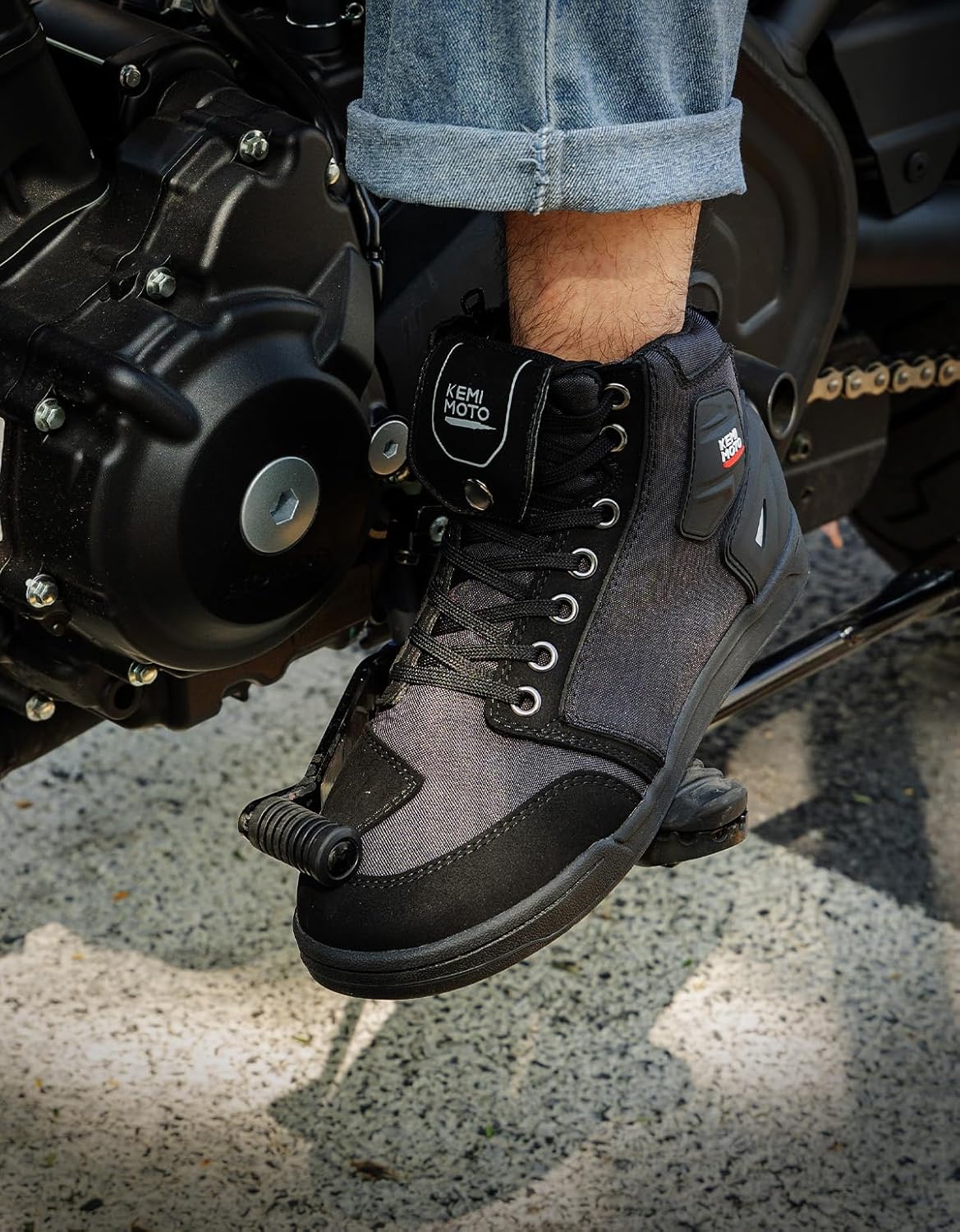 Thumbnail 1 de KEMIMOTO Motorcycle Riding Boots 1 pair