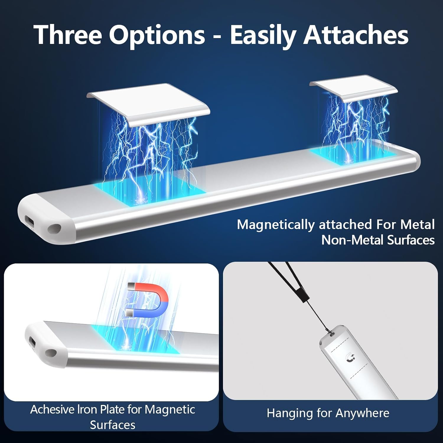 Thumbnail 5 de RUIKORING RK-AL21x6 8.5-Inch Under-Cabinet Lights, 6-Pack, Motion Sensor