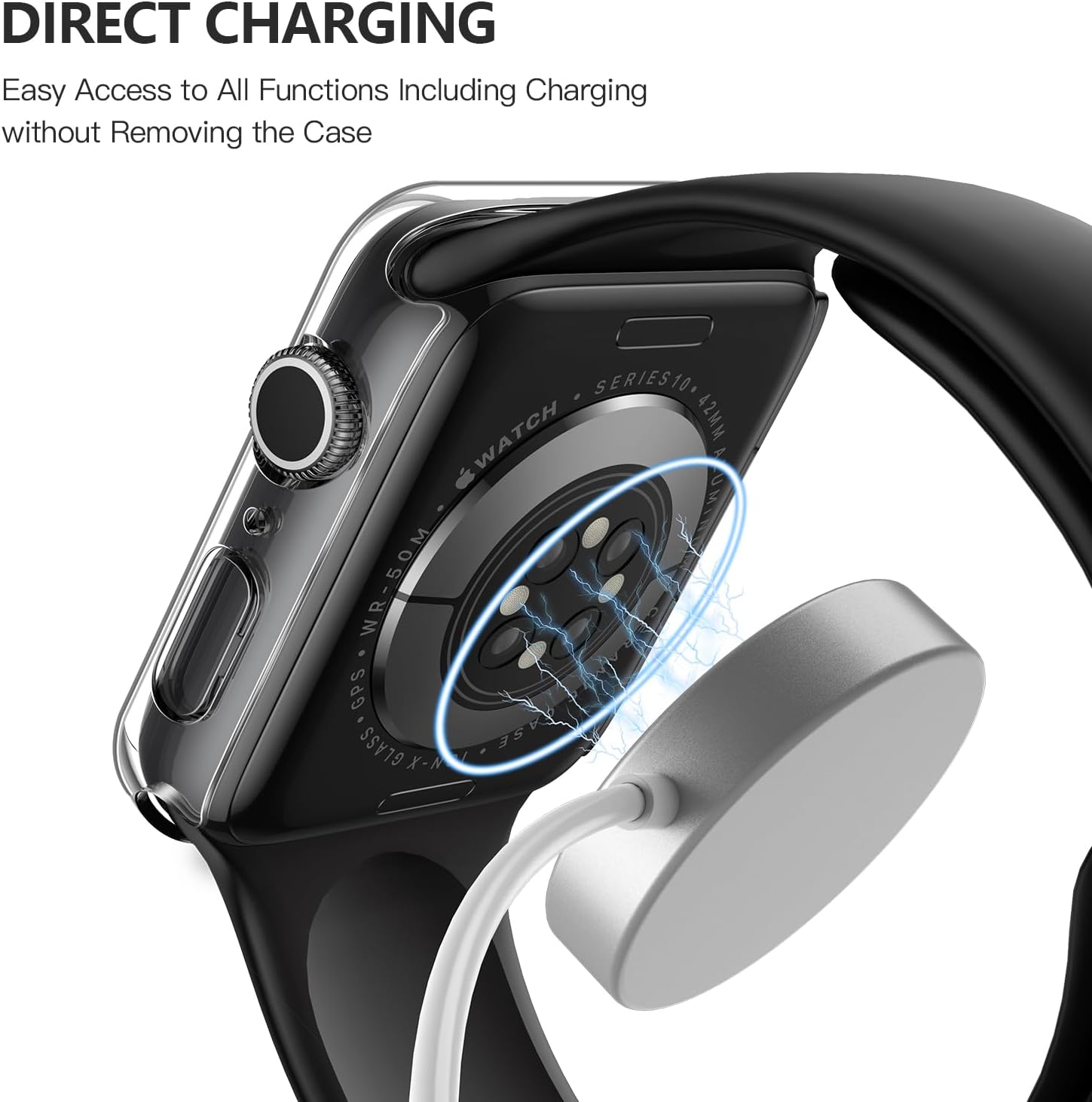 Thumbnail 4 de Piuellia 2 Pack Hard Case 42mm for Apple Watch