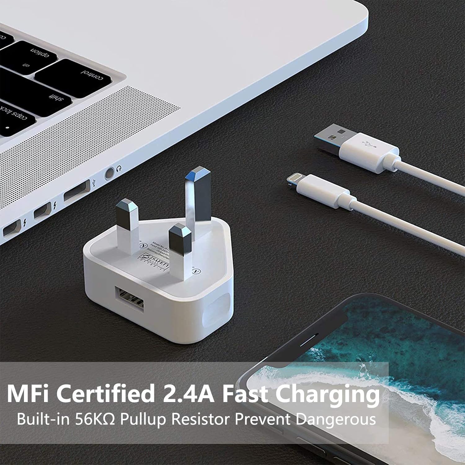 Thumbnail 6 de Apple MFi iPhone Charger 2.1A 2-Pack