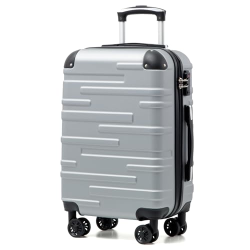 Detalle de COOLIFE Carry on Suitcase 20 inch (56cm) with TSA Lock — A practical cabin companion