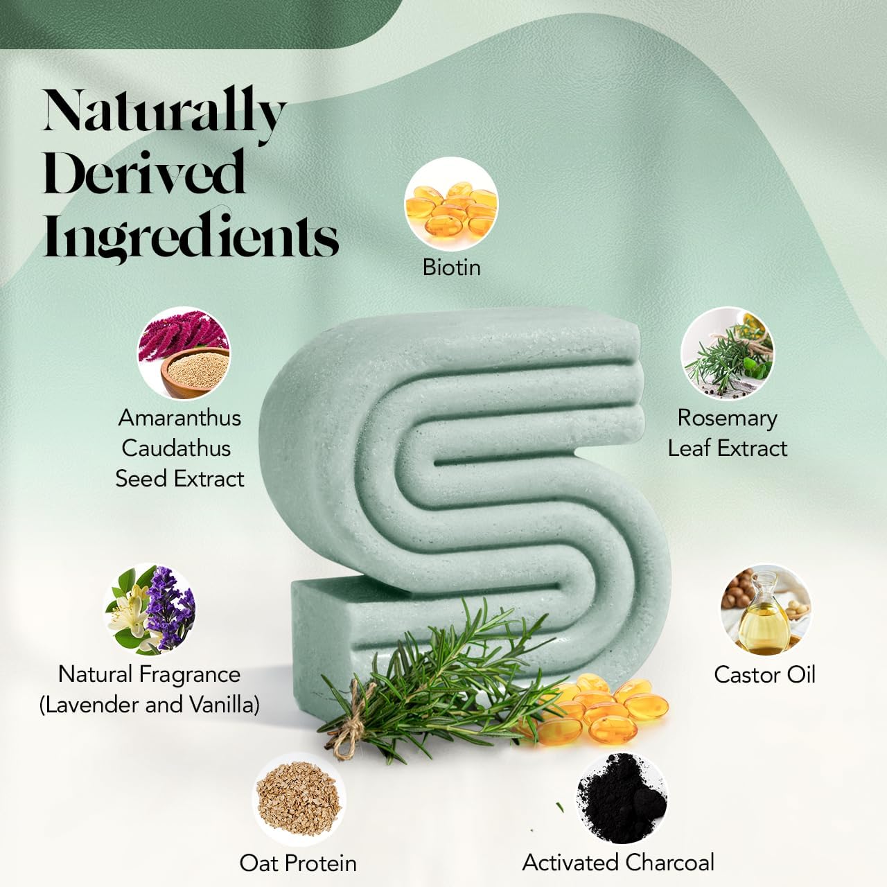 Thumbnail 4 de Kitsch Rosemary & Biotin Shampoo Bar (3.2 oz) — Volumizing, Strengthening Hair Growth Bar