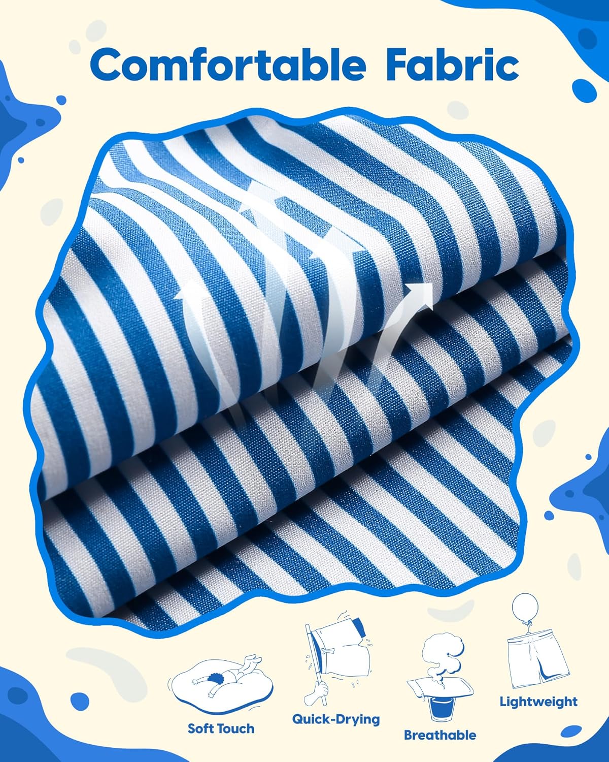 Thumbnail 4 de maamgic Boys Swim Trunks Toddler Swim Shorts: Vibrant Quick-Dry Swimwear for Little Boys