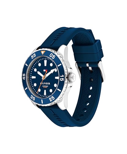 Thumbnail 1 de Tommy Hilfiger Orologio Quarzo a Tre Lancette con Cinturino Silicone Blu – Navy Blue (1720047)