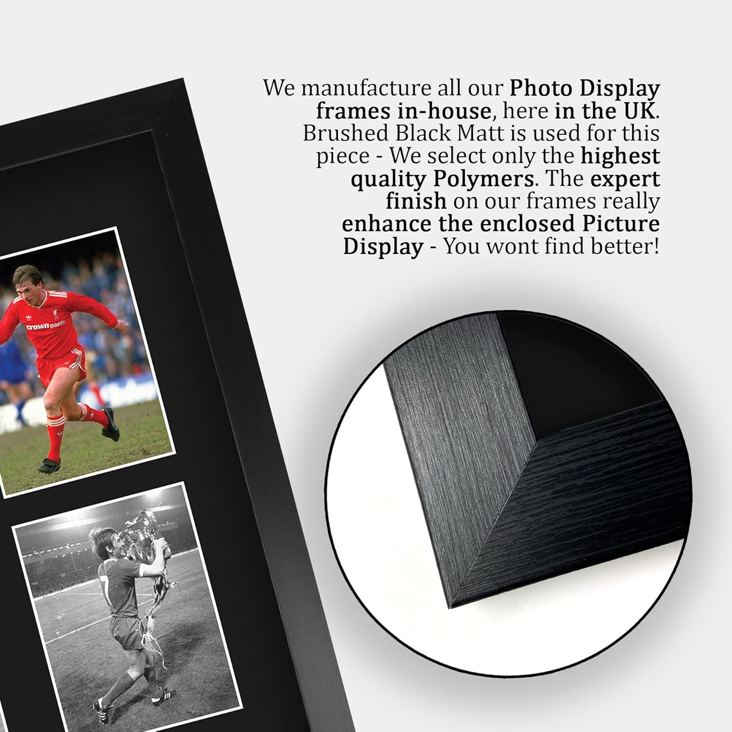Thumbnail 5 de HWC Trading FR A3 Kenny Dalglish Liverpool framed printed memorabilia autograph photo display