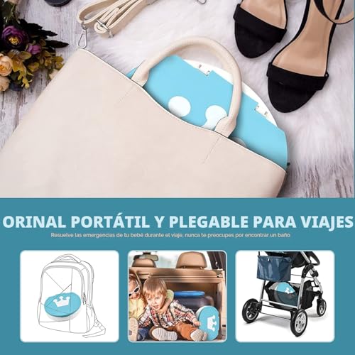 Thumbnail 3 de Orinal portátil plegable VISATOR para niños 1–3 años | Ideal para viajes y camping
