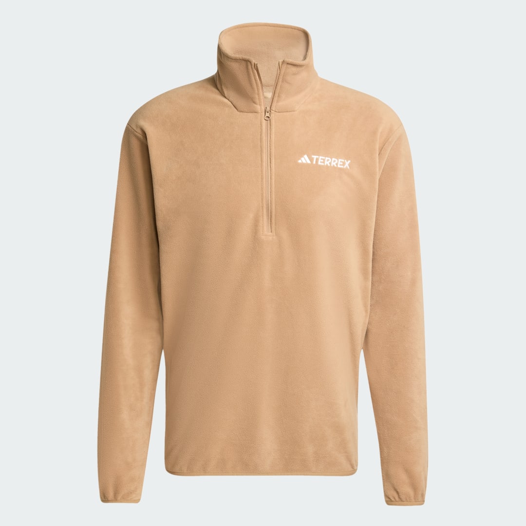 Detalle 2 de Sudadera de felpa con cremallera hasta el pecho Multi Essentials de Adidas