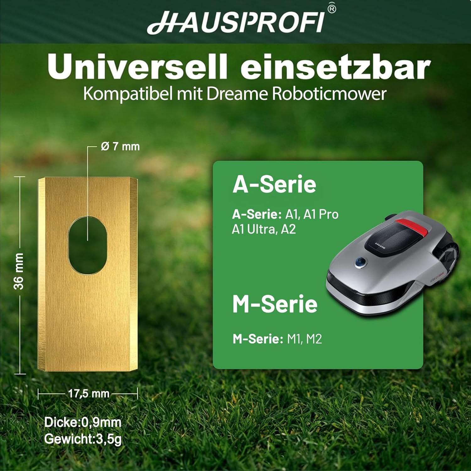 Detalle 2 de HAUSPROFI Titan Ersatzklingen 60% langlebiger