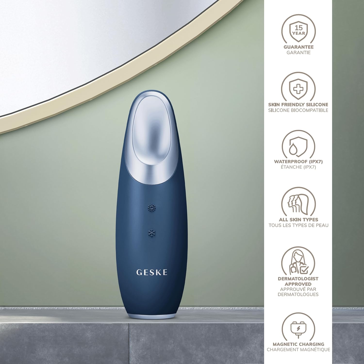 Thumbnail 5 de GESKE SmartAppGuided Warm & Cool Eye Energizer 6‑en‑1 👁