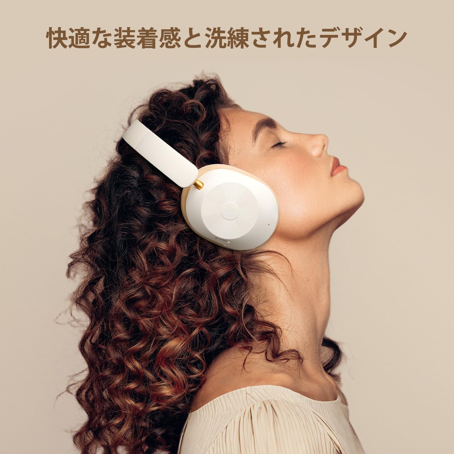 Detalle de OneOdio A5 ワイヤレスヘッドホン LDAC・ノイズキャンセリング・最大75時間再生 ホワイト