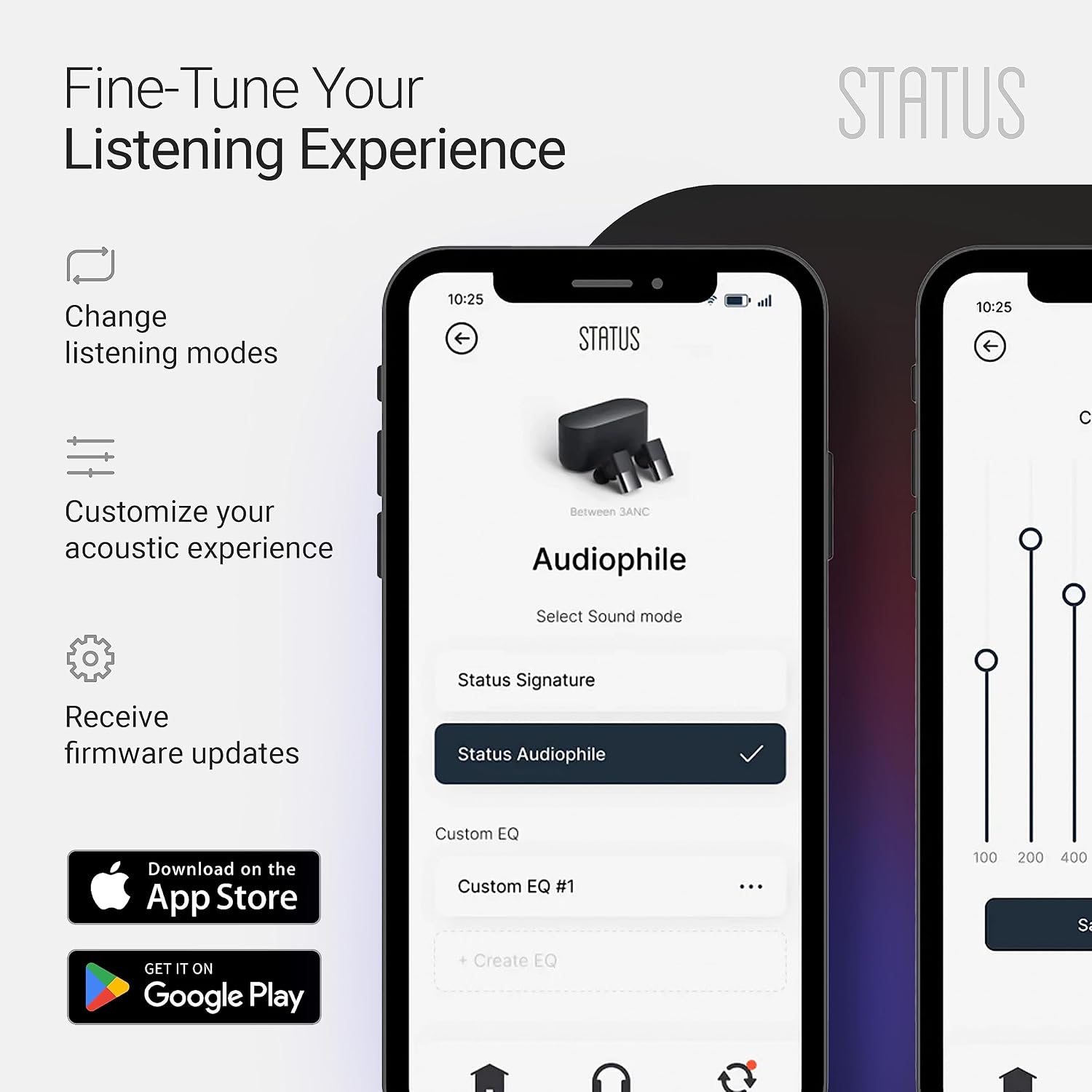 Thumbnail 6 de Status Audio Between 3ANC Bone Wireless Earbuds: Triple Driver ANC, 8H Battery, IPX5