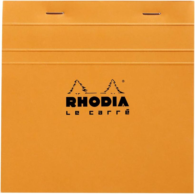 Thumbnail 6 de RHODIA 38200C Stapled Notepad N°38 Orange – A3, 5x5 Small Squares, 80 Sheets