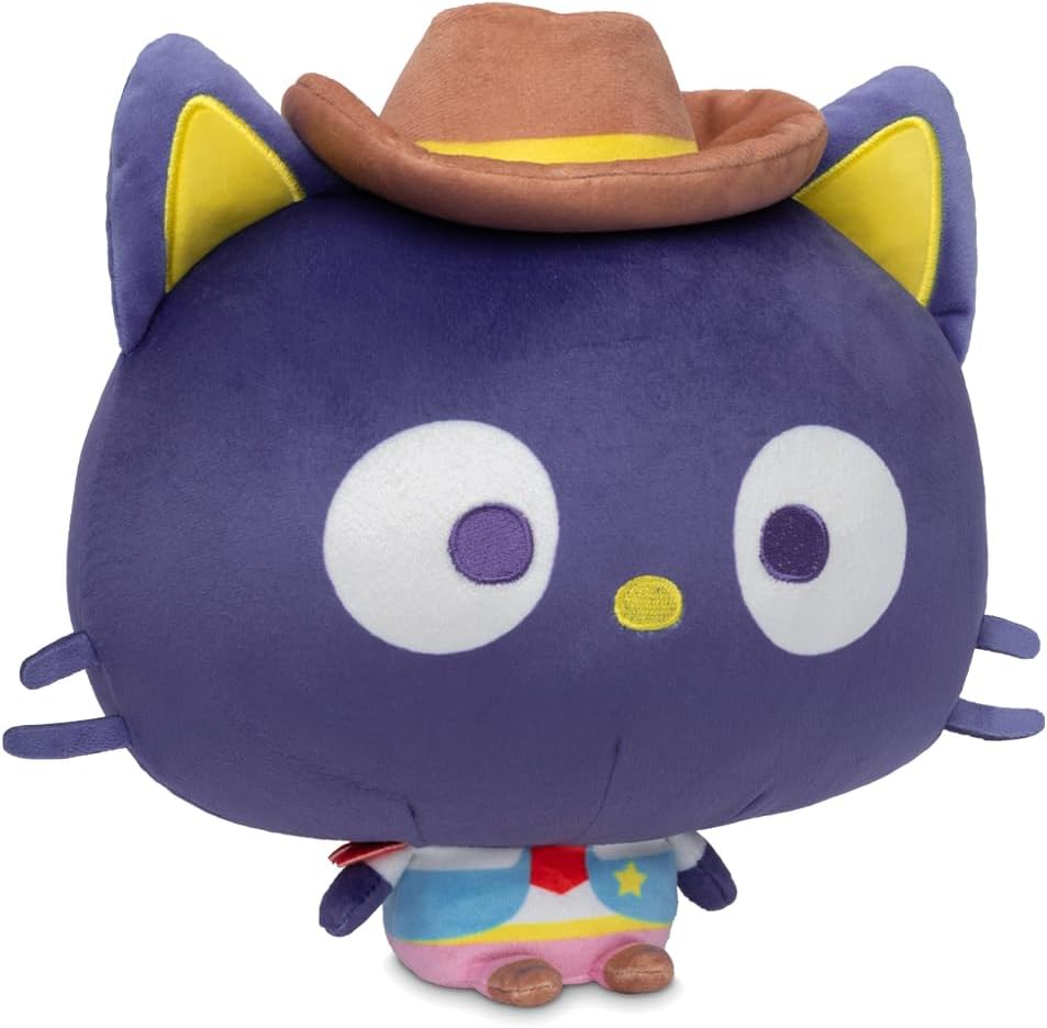 Detalle 2 de TeeTurtle Cloudheads Cowboy Chococat Plush 8-inch plush