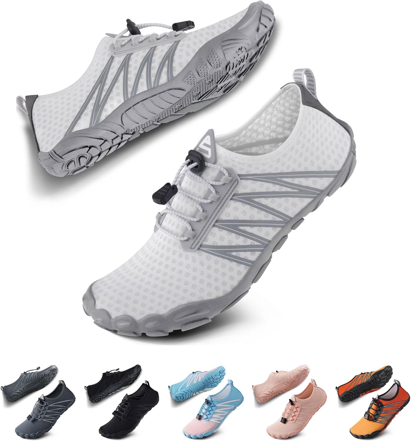 Detalle de SEEKWAY Water Shoes Quick-Dry Aqua Sock for Men & Women (Barefoot Style)