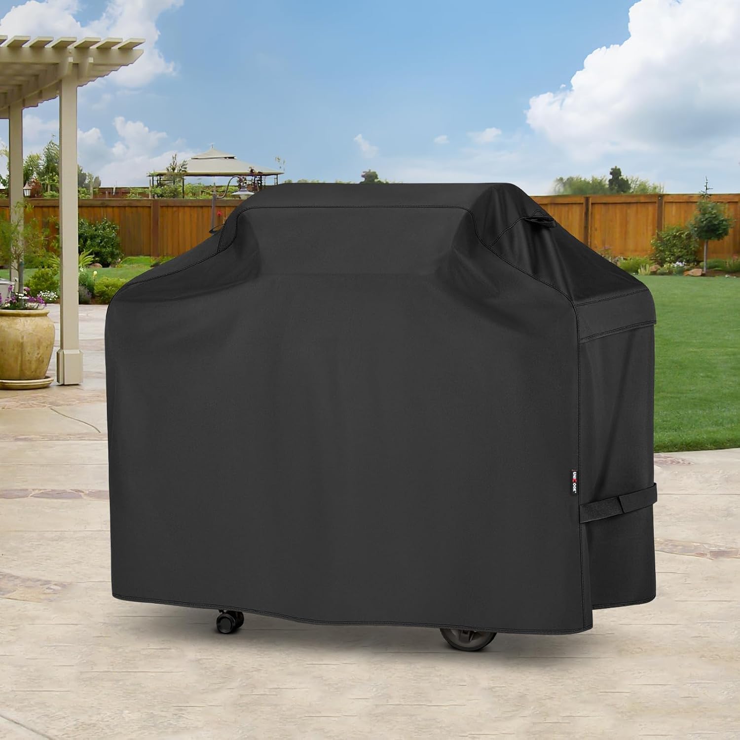 Thumbnail 6 de Unicook 60-Inch Waterproof Grill Cover, Vinyl-Coated Polyester with Vents